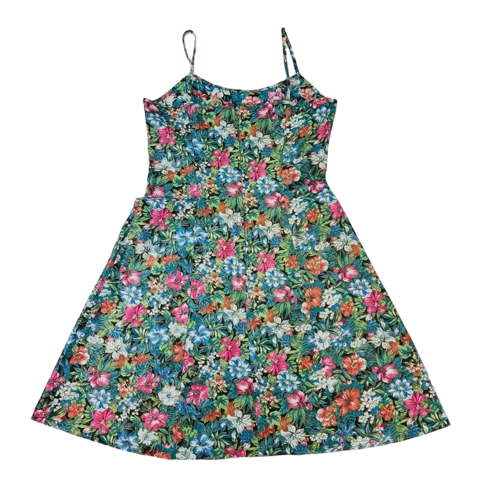 Y2K floral cotton sundress Vintage fits Small by Starlette